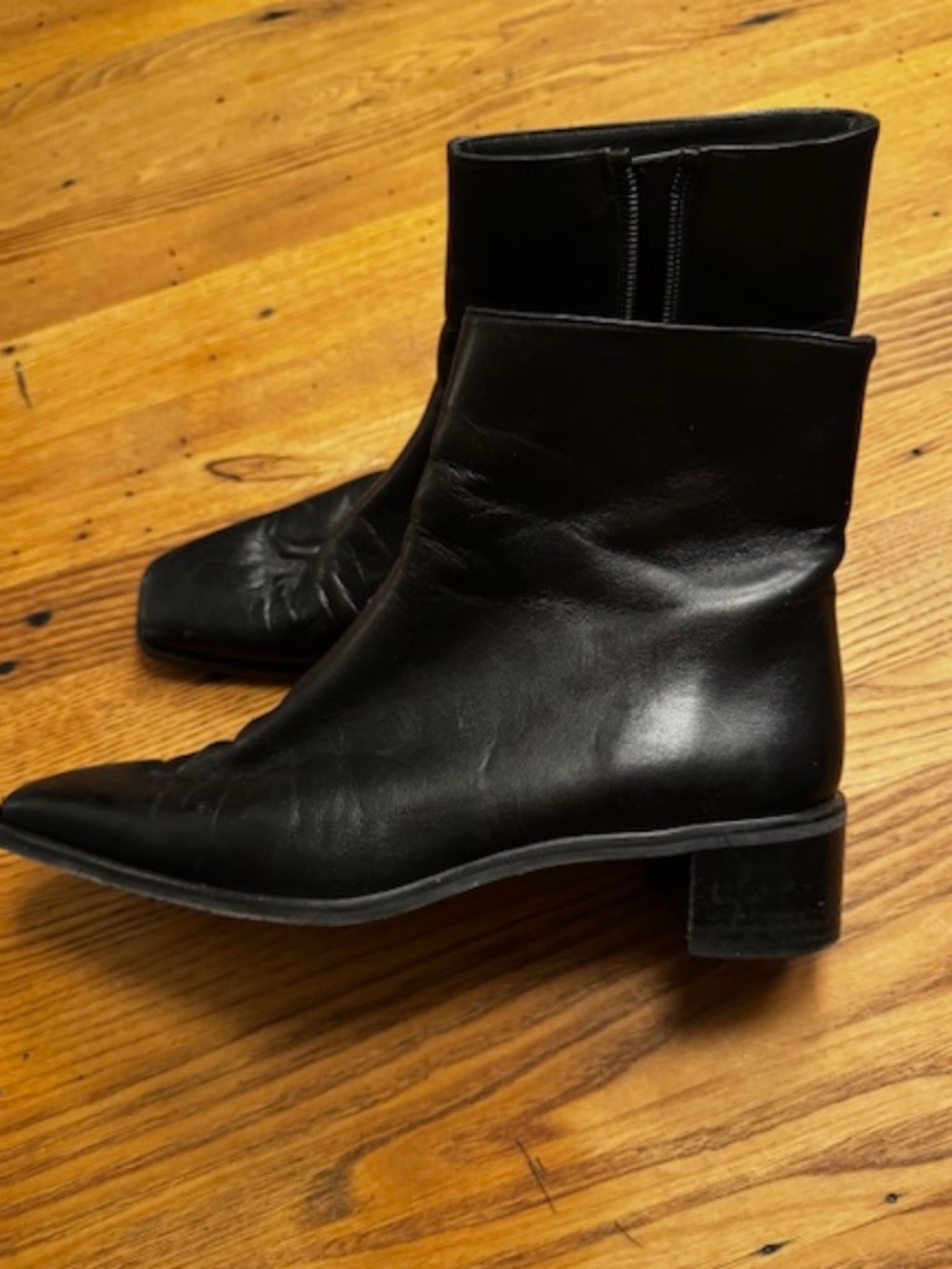 Stuart Weitzman Black Ankle Boots